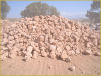Piedras de rocalla de transportes y excavaciones Arroyo